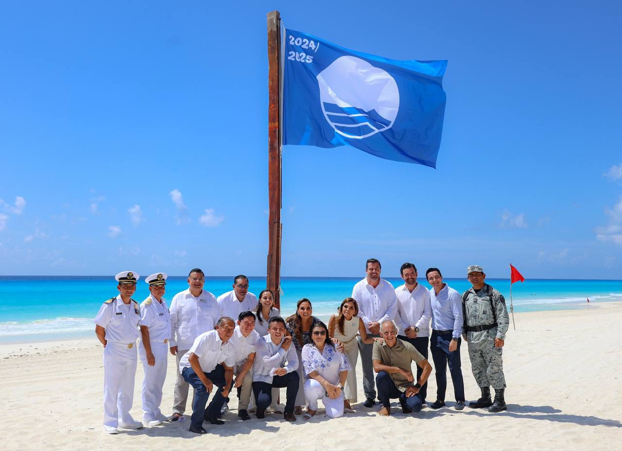 Cancún lidera con 49 Blue Flags en Quintana Roo
