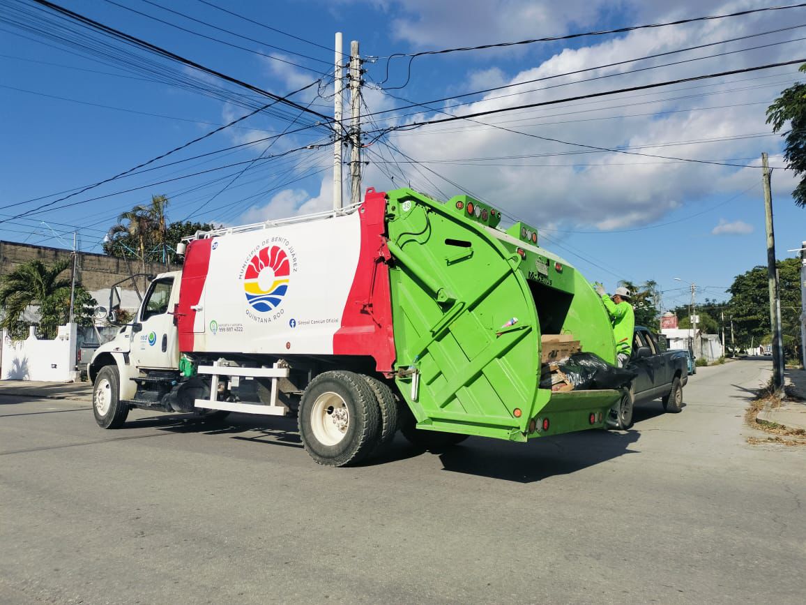 MANTIENE GOBIERNO DE BJ SERVICIO DE RECOLECCIÓN DE BASURA PARA FIN DE AÑO | Municipio de Benito Juárez